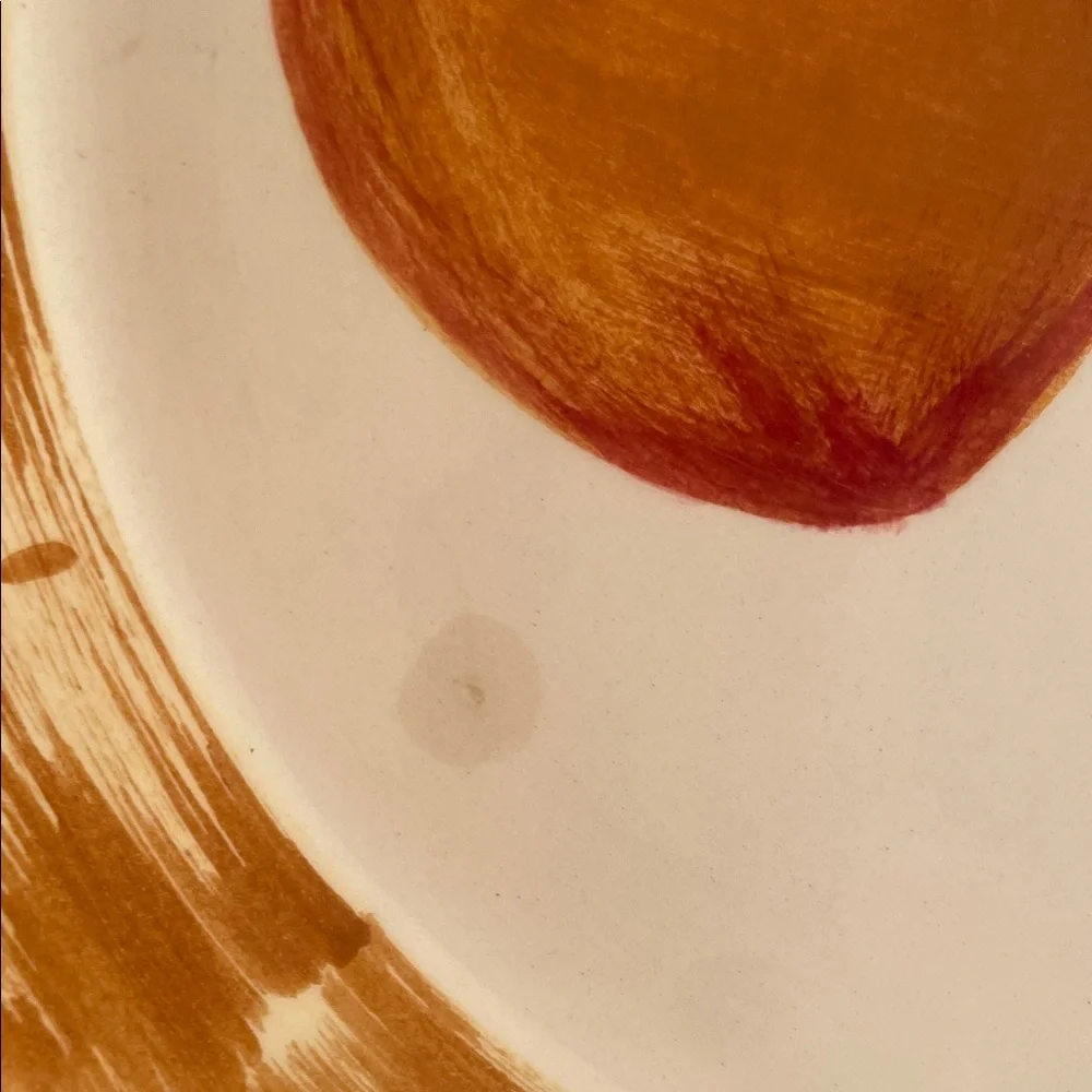 Laurie Gates Peaches Hand-Painted Pie Plate – Los Angeles Pottery